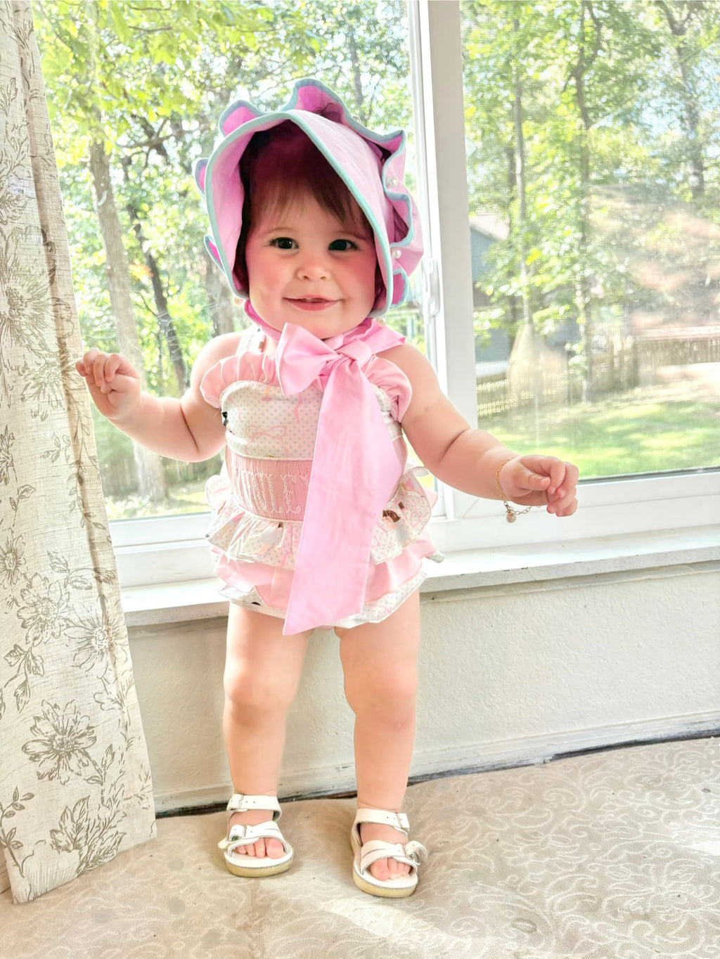 Smocked Swim “SUN KISSED” RTS